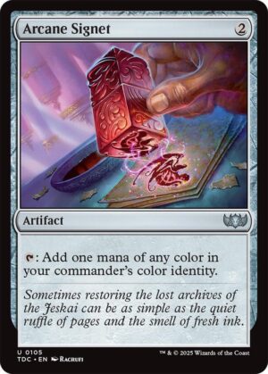 Arcane Signet - 105: Commander: Tarkir: Dragonstorm