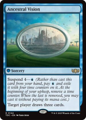 Ancestral Vision - 144: Commander: Tarkir: Dragonstorm