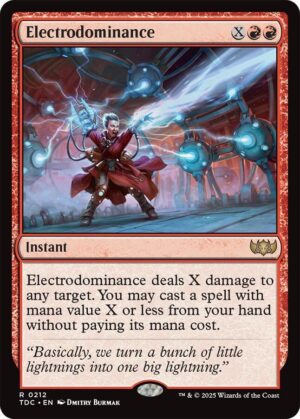 Electrodominance - 212: Commander: Tarkir: Dragonstorm