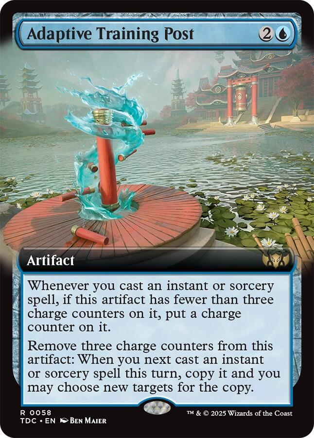 Adaptive Training Post (Extended Art) - 58: Commander: Tarkir: Dragonstorm