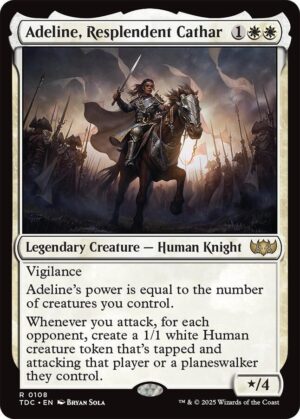 Adeline, Resplendent Cathar - 108: Commander: Tarkir: Dragonstorm