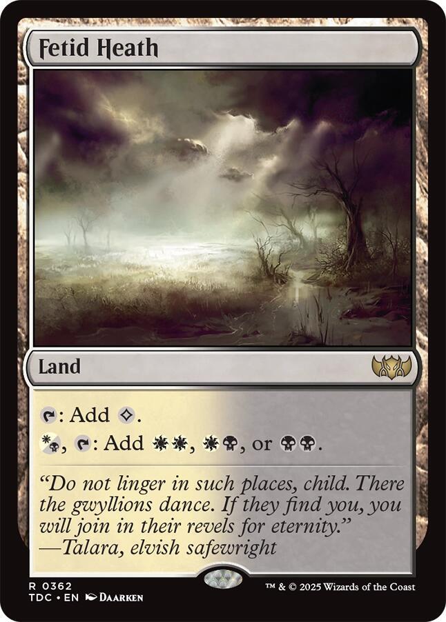 Fetid Heath - 362: Commander: Tarkir: Dragonstorm