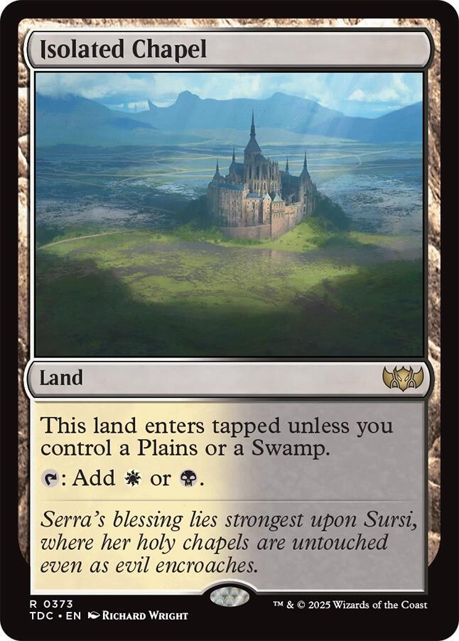 Isolated Chapel - 373: Commander: Tarkir: Dragonstorm