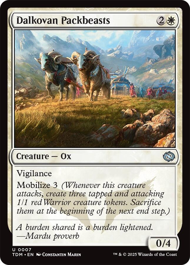 Dalkovan Packbeasts - 7: Tarkir: Dragonstorm