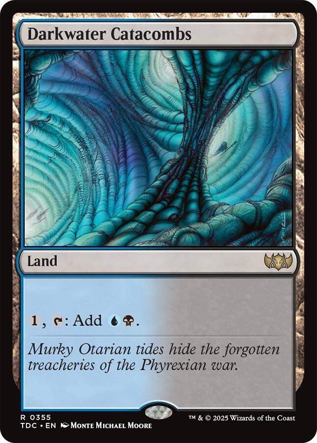 Darkwater Catacombs - 355: Commander: Tarkir: Dragonstorm