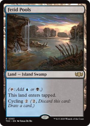 Fetid Pools - 363: Commander: Tarkir: Dragonstorm