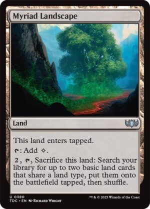 Myriad Landscape - 380: Commander: Tarkir: Dragonstorm