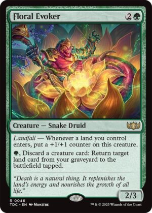 Floral Evoker - 46: Commander: Tarkir: Dragonstorm