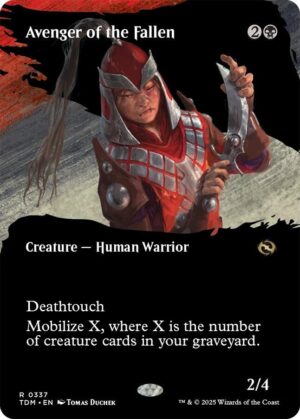Avenger of the Fallen (Borderless) - 337: Tarkir: Dragonstorm