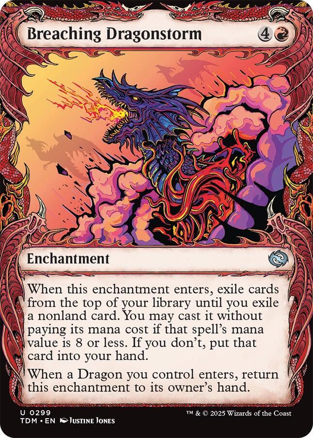 Breaching Dragonstorm (Showcase) - 299: Tarkir: Dragonstorm