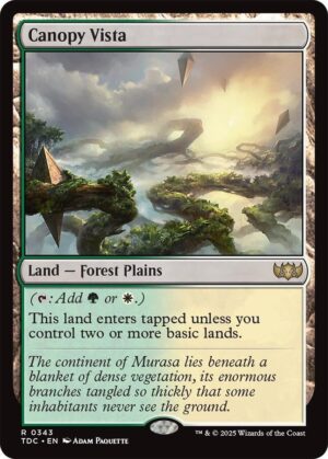 Canopy Vista - 343: Commander: Tarkir: Dragonstorm