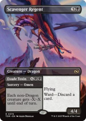 Scavenger Regent (Borderless) - 379: Tarkir: Dragonstorm