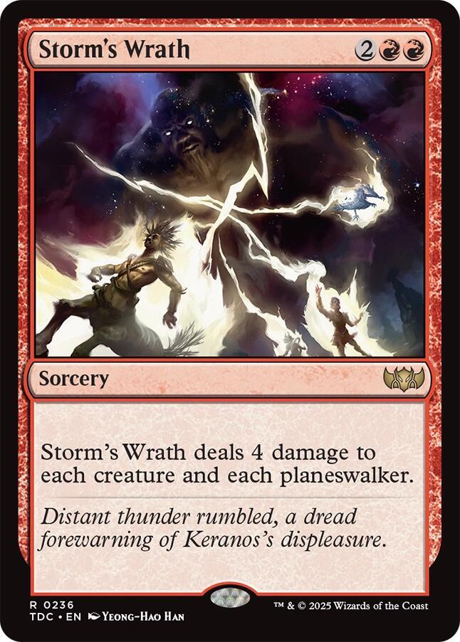 Storm's Wrath - 236: Commander: Tarkir: Dragonstorm