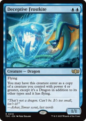 Deceptive Frostkite - 19: Commander: Tarkir: Dragonstorm