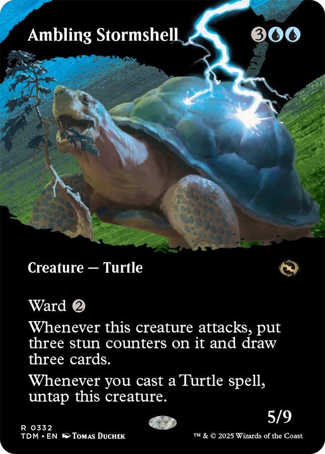 Ambling Stormshell (Borderless) - 332: Tarkir: Dragonstorm