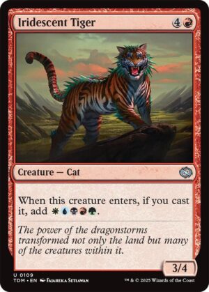 Iridescent Tiger - 109: Tarkir: Dragonstorm