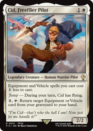 Cid, Freeflier Pilot - 13: Commander: FINAL FANTASY