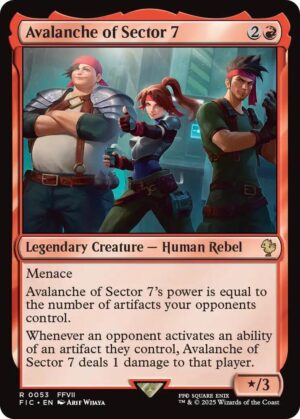 Avalanche of Sector 7 - 53: Commander: FINAL FANTASY