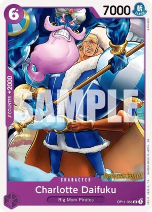 Charlotte Daifuku - OP11-068: A Fist of Divine Speed Release Event Cards