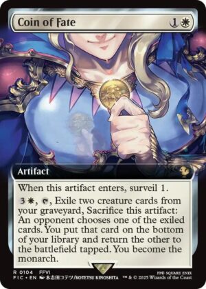 Coin of Fate (Extended Art) - 104: Commander: FINAL FANTASY