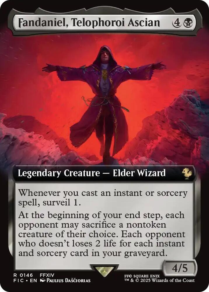 Fandaniel, Telophoroi Ascian (Extended Art) - 146: Commander: FINAL FANTASY