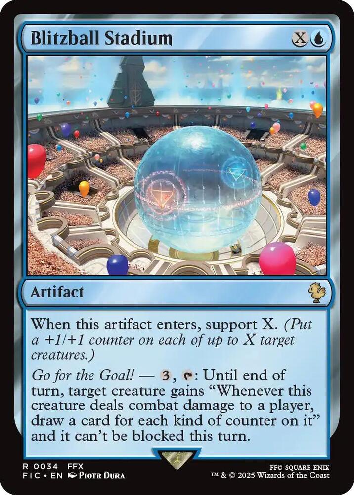 Blitzball Stadium (Surge Foil) - 34: Commander: FINAL FANTASY