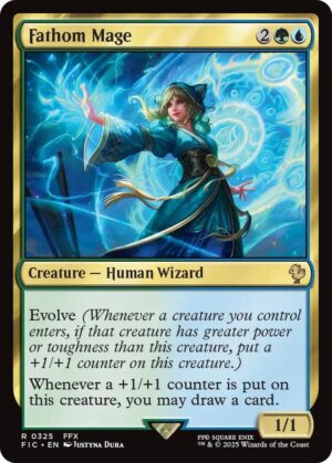 Fathom Mage (Surge Foil) - 325: Commander: FINAL FANTASY
