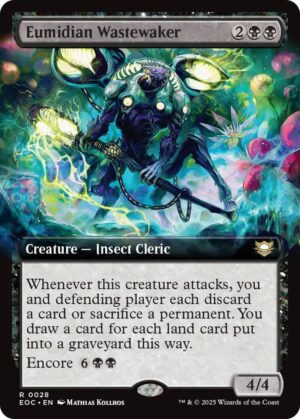 Eumidian Wastewaker (Extended Art) - 28: Commander: Edge of Eternities