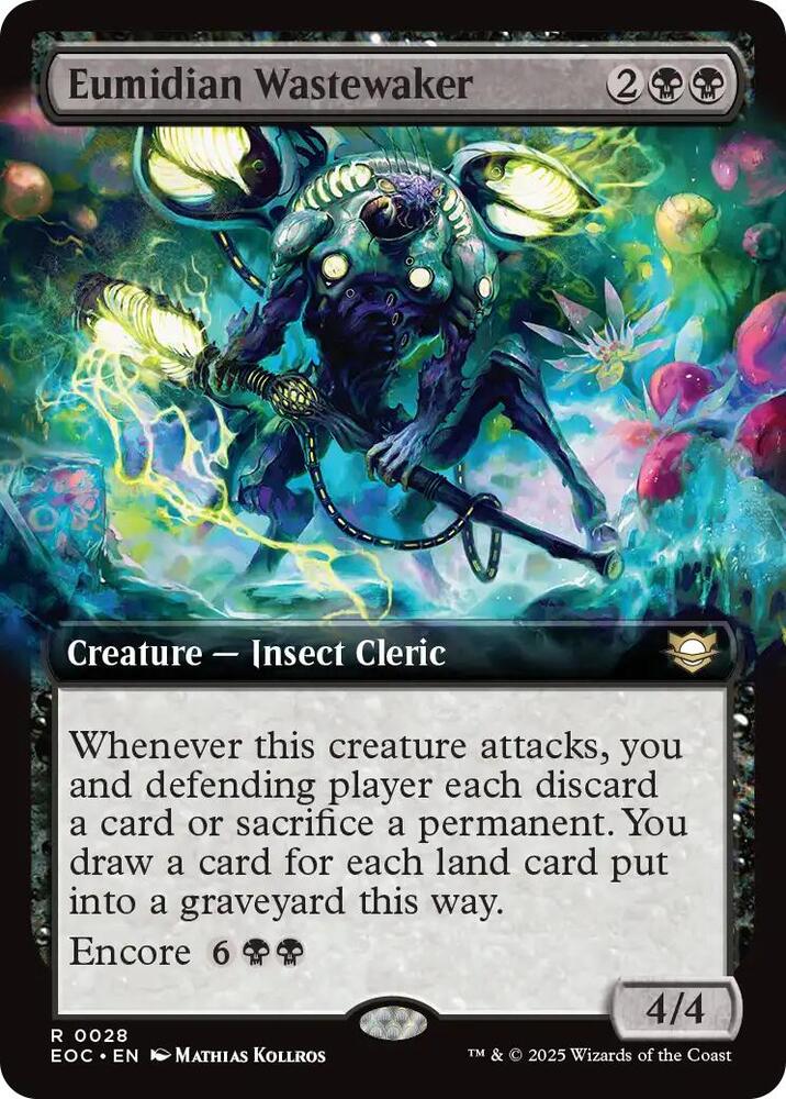 Eumidian Wastewaker (Extended Art) - 28: Commander: Edge of Eternities