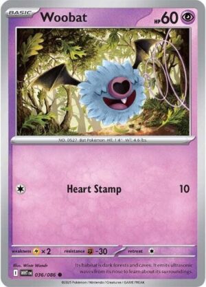 Woobat - 036/086: SV: White Flare