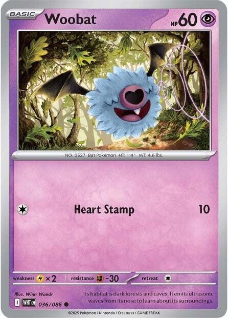 Woobat - 036/086: SV: White Flare