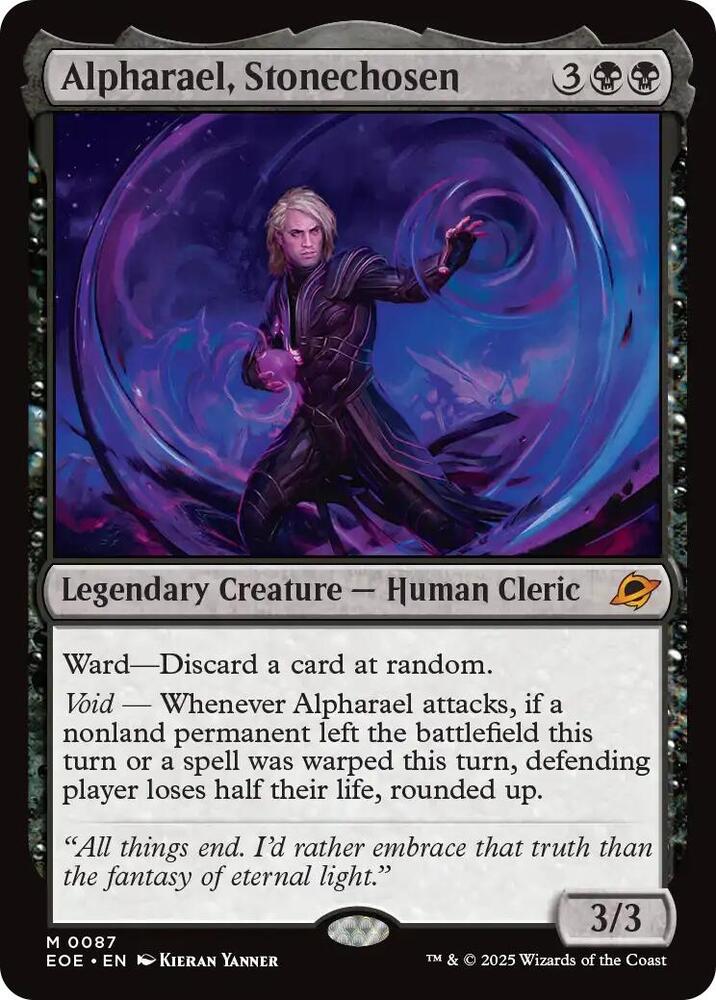 Alpharael, Stonechosen - 87: Edge of Eternities