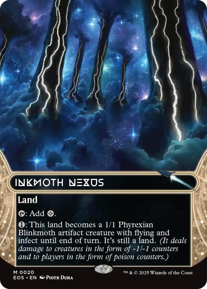 Inkmoth Nexus (0020) (Borderless) - 20: Edge of Eternities: Stellar Sights