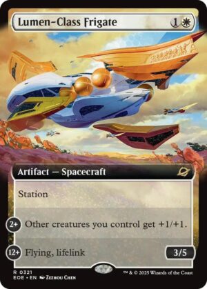 Lumen-Class Frigate (Extended Art) - 321: Edge of Eternities