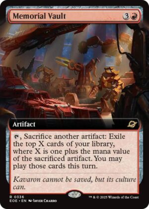 Memorial Vault (Extended Art) - 336: Edge of Eternities