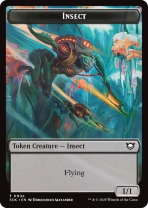 Insect // Beast (0005) Double-Sided Token - 4 // 5: Commander: Edge of Eternities