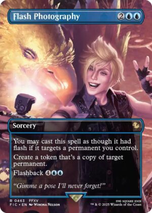 Flash Photography (Borderless) - 463: Commander: FINAL FANTASY