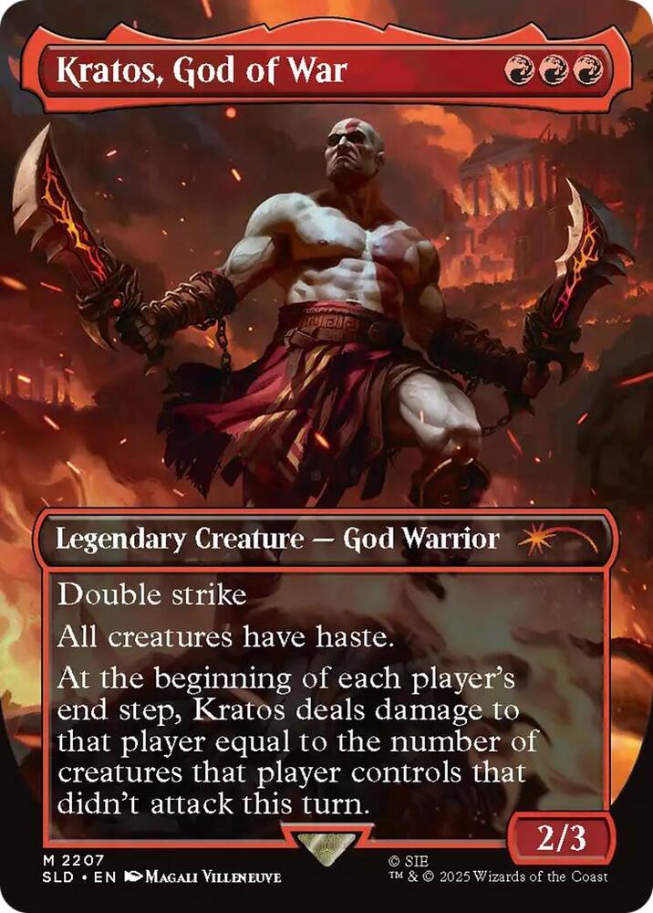 Kratos, God of War - 2207: Secret Lair Drop Series