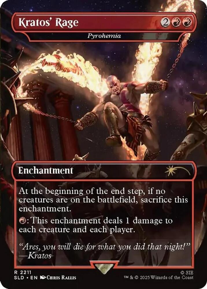 Kratos' Rage - Pyrohemia - 2211: Secret Lair Drop Series