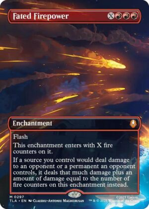 Fated Firepower (Borderless) - 297: Avatar: The Last Airbender
