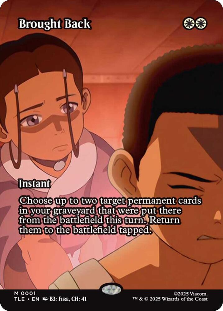 Brought Back (Borderless) - 1: Avatar: The Last Airbender: Eternal-Legal