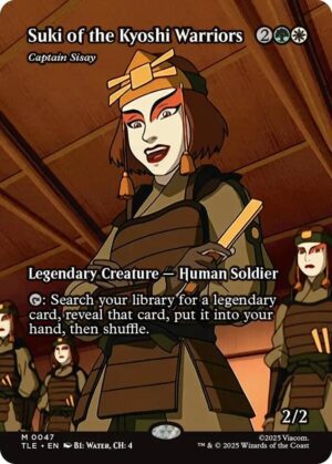 Suki of the Kyoshi Warriors - Captain Sisay (Borderless) - 47: Avatar: The Last Airbender: Eternal-Legal