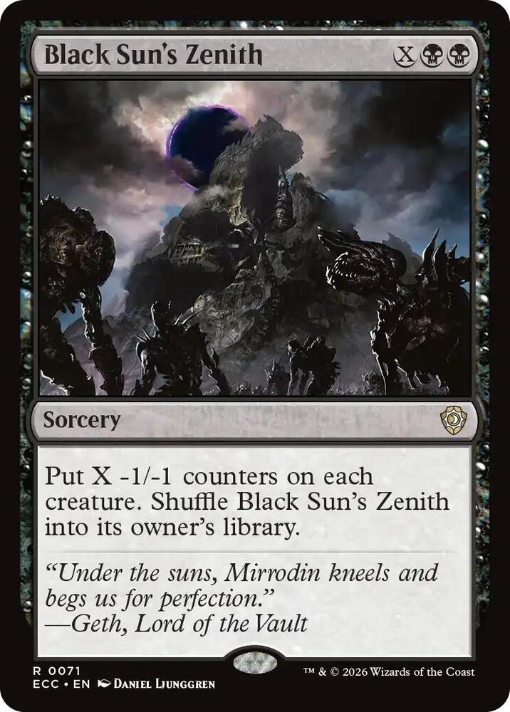 Black Sun's Zenith - 71: Commander: Lorwyn Eclipsed