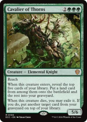 Cavalier of Thorns - 100: Commander: Lorwyn Eclipsed
