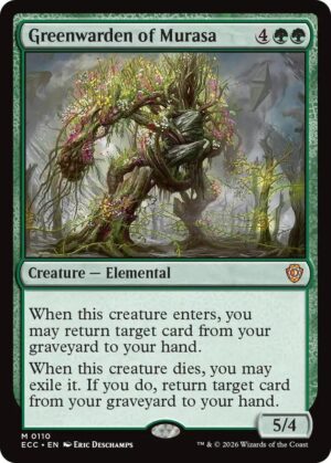Greenwarden of Murasa - 110: Commander: Lorwyn Eclipsed