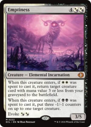 Emptiness - 222: Promo Pack: Lorwyn Eclipsed