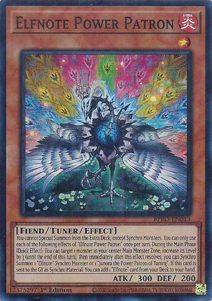 Elfnote Power Patron - BPRO-EN013: Burst Protocol