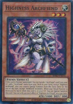 Highness Archfiend - BPRO-EN016: Burst Protocol