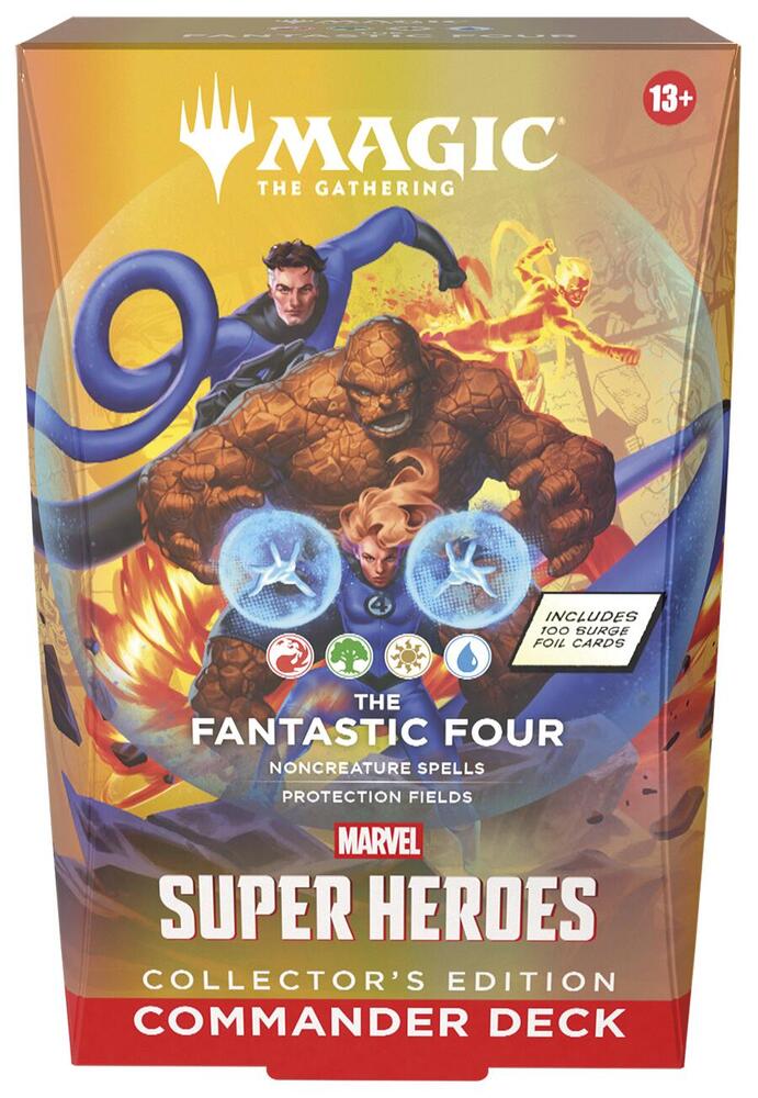 Marvel Super Heroes Commander Deck - The Fantastic Four (Collector's Edition): Commander: Marvel Super Heroes