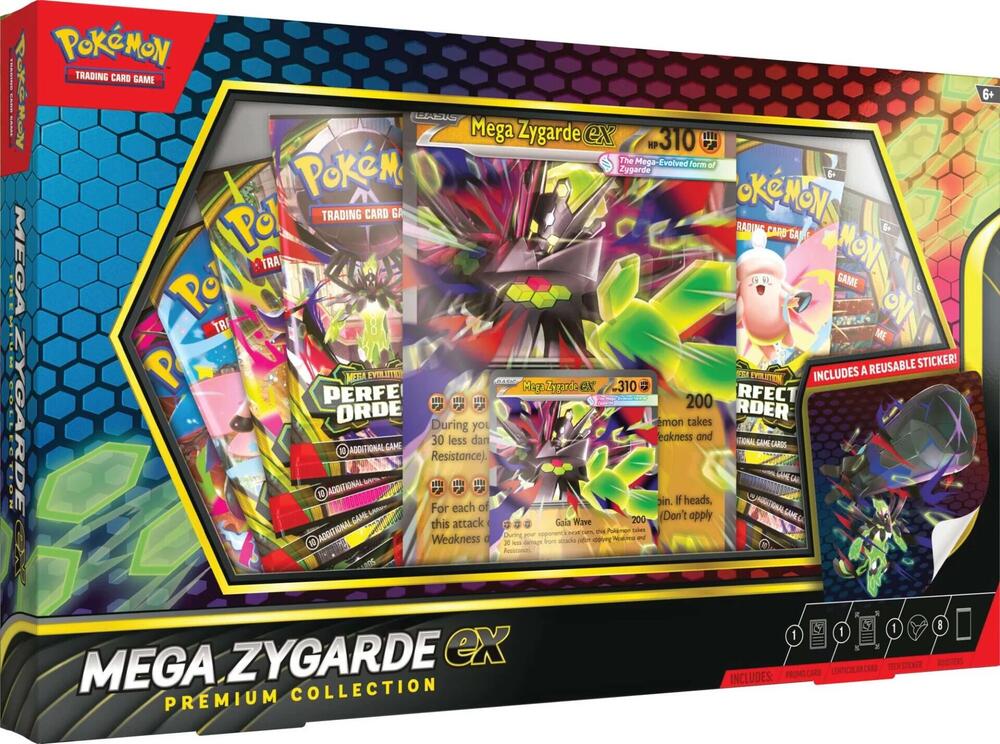 Pokemon Premium Collection - Mega Zygarde ex: Miscellaneous Cards & Products